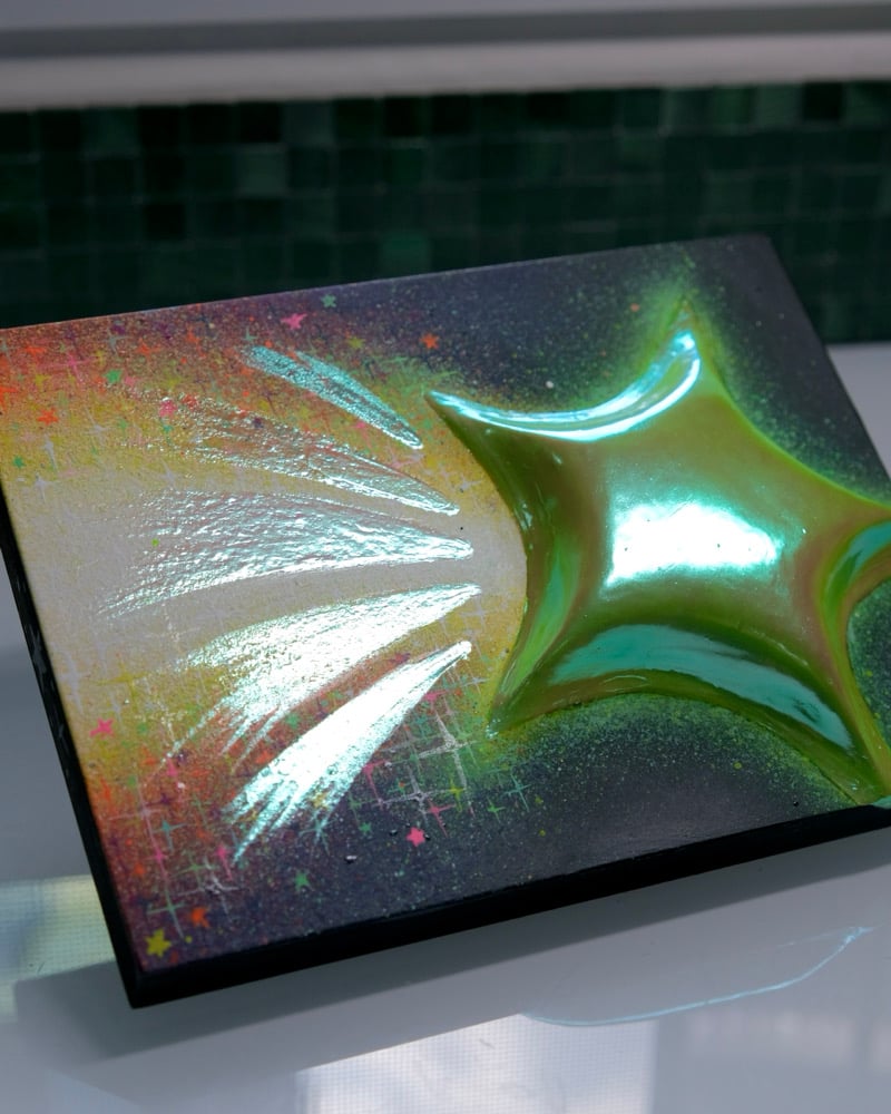 Image of MAKE A WISH, Xin & Xin ✧ Original 3D Mixed Media Painting