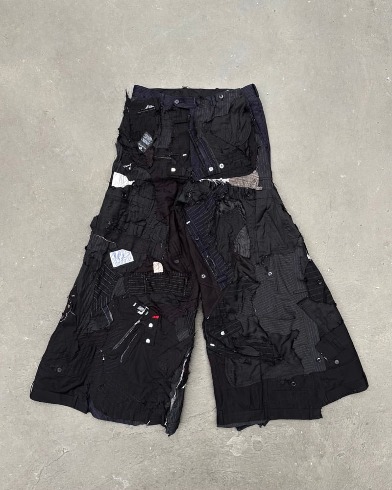 Image of MASSTAK - 187 Destructive Patchwork Trousers