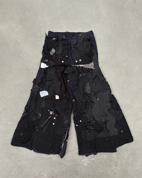 Image of MASSTAK - 187 Destructive Patchwork Trousers