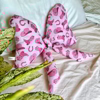 Image 3 of bow throw pillow