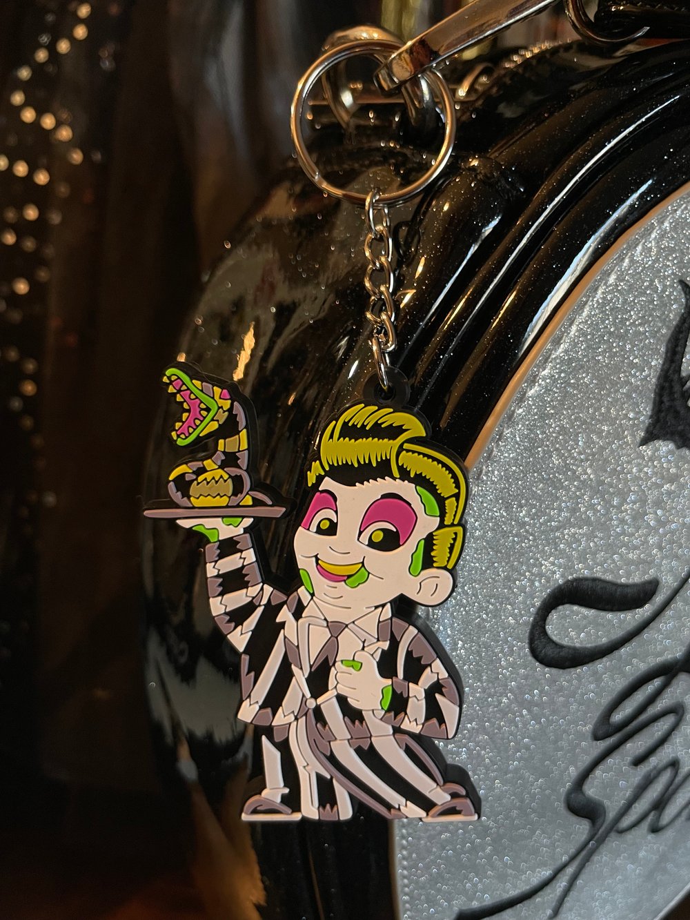 Beetlejuice Big Boy PVC Keychain