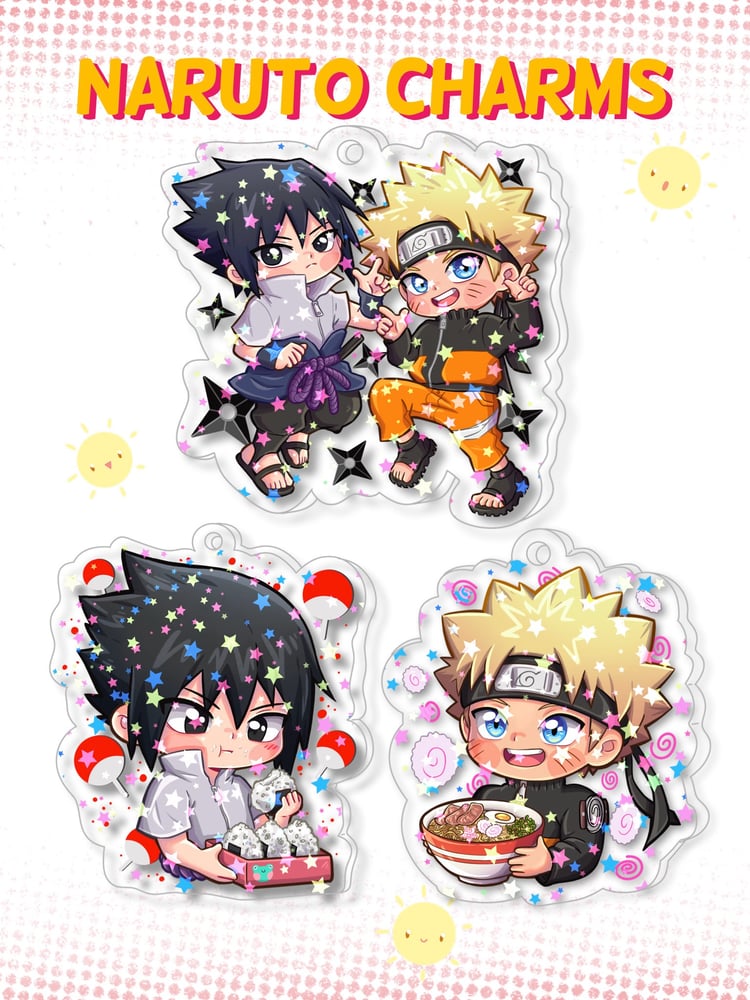 Image of Naruto Shippūden Charms & stickers