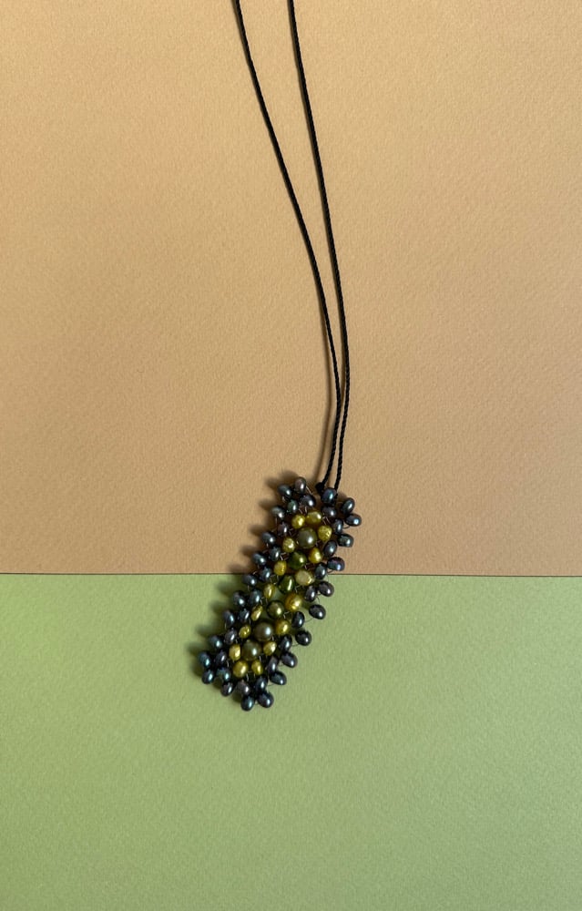 Image of Pearl Lustre Iris, Gold & Olive (2025)