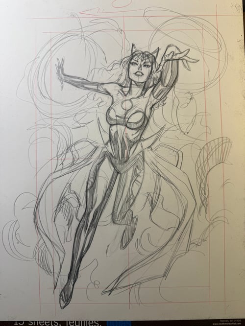 Image of SORCERER SUPREME #1 PAGE02 original art