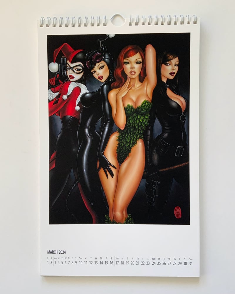 Image of Limited Edition 100% Handmade Fine Art Calendar