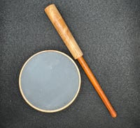 Image 1 of Maple black slate over glass/ 2 piece maple-Snakewood striker