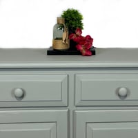 Image 5 of Vintage Pine Neutral Painted Sideboard Cupboard