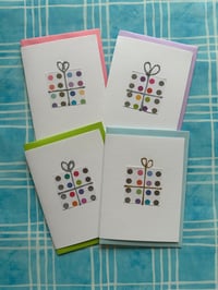 Image 1 of Silver Bow Dotty Present