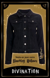 Image 2 of 🟢 STOCK 🟢  Veste en jean Blooming Hallows - ✨DIVINATION✨