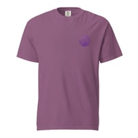 Image 2 of Purple Orange Mooss Unisex Heavyweight T-Shirt