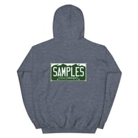 Image 6 of License Plate Front & Back Print Hoodie-6 COLORS AVAILABLE