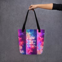 We Are Light Tote Bag