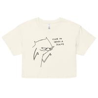 Image 7 of cause a scene Women’s crop top 