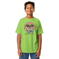 Image 3 of Youth Tee- Rainbow Toby Pug