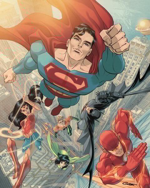 Image of Justice League Art Print