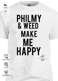 Image 2 of Philmy makes me Happy T-Shirt 