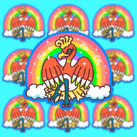 Ho-Oh Holo Sticker