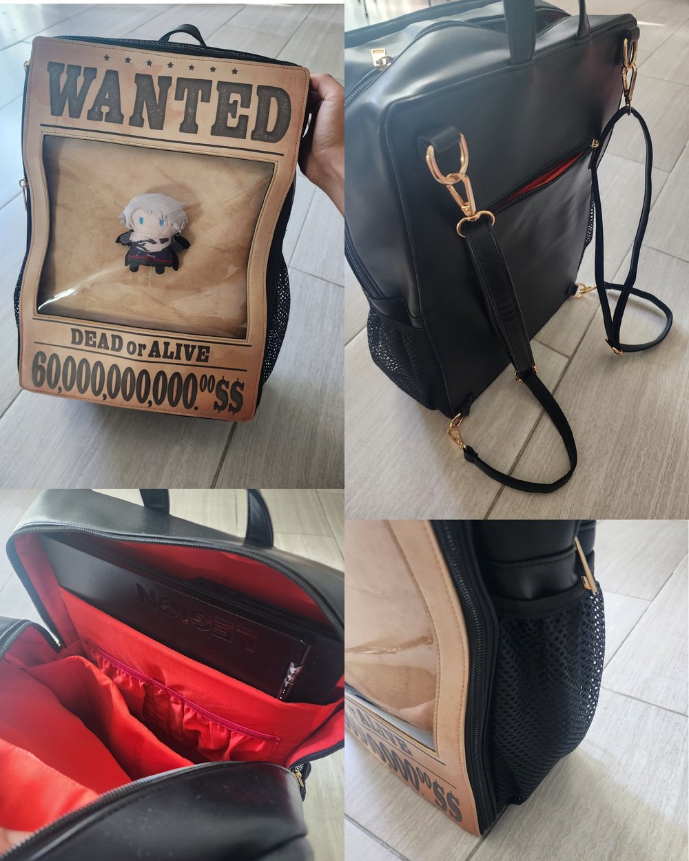 Image of Large Wanted Poster Ita-bag