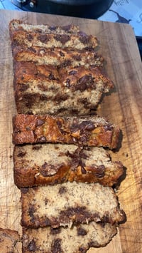 Image 2 of Chocolate Chip Banana Nut Bread
