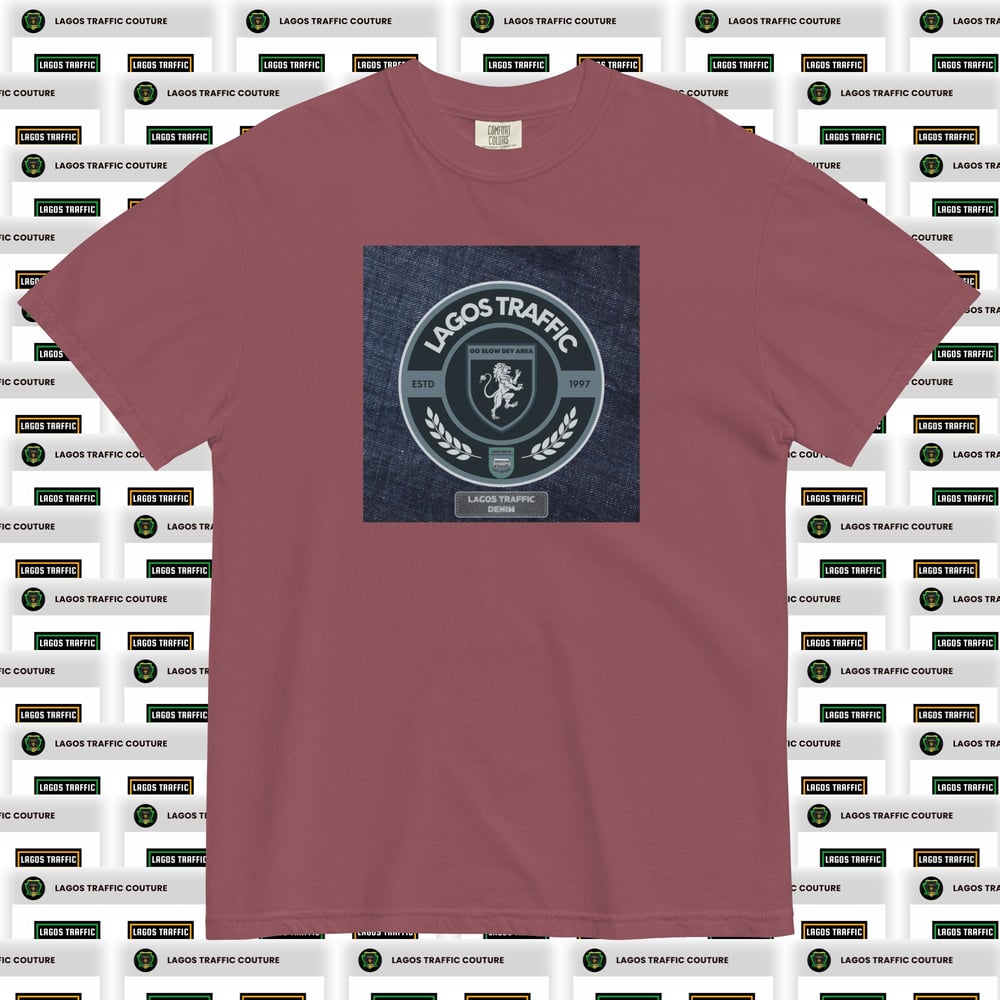 ICONIC LTC SIGNATURE BADGE TEE - DENIM'VOGUE I