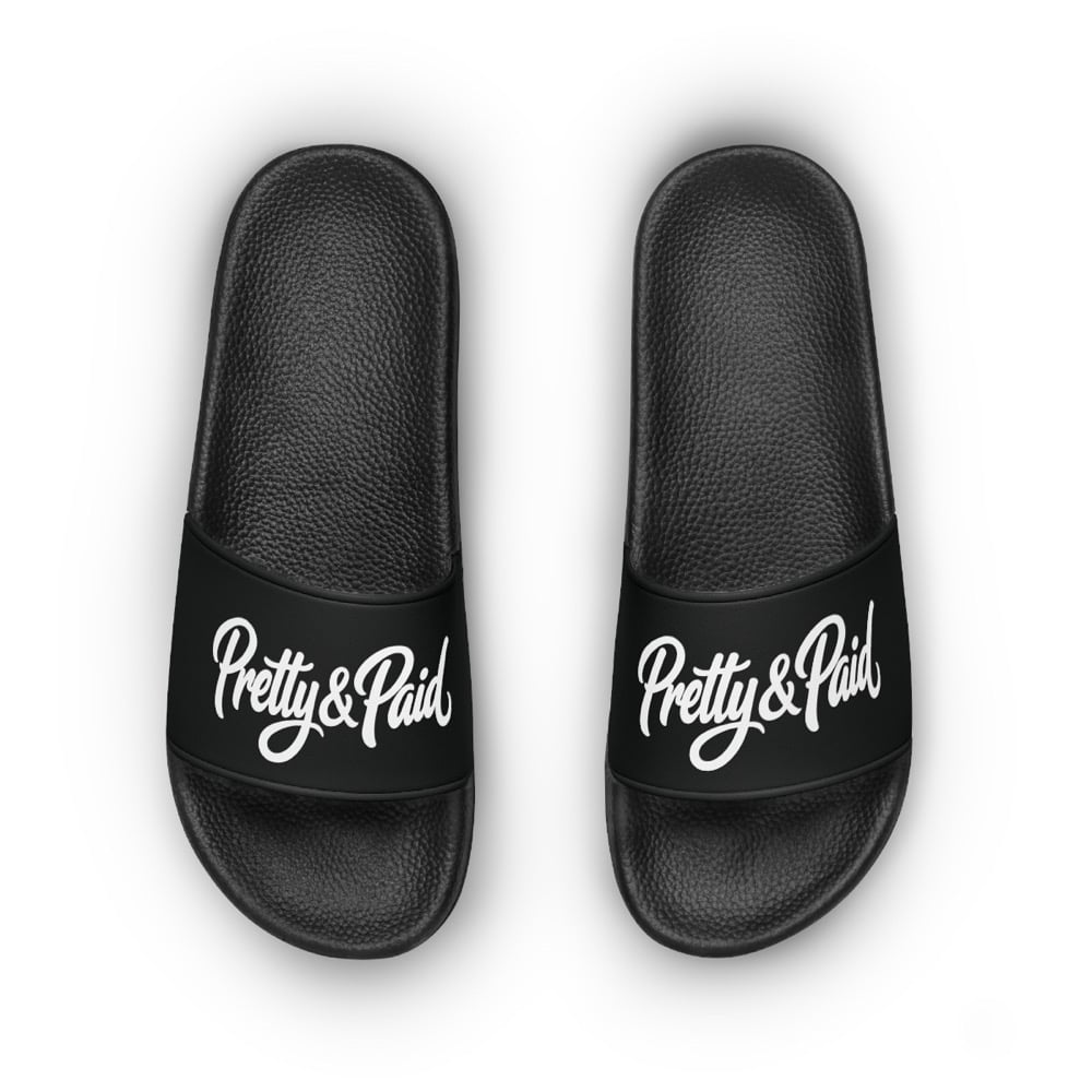 Image of Pretty & Paid Slide Sandals — Women’s Casual Pool & Beach Slides