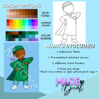 Image 2 of Zayd Paint party kit 