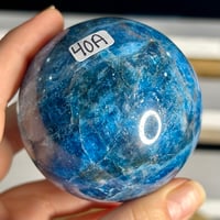Image 2 of Blue Apatite Sphere (40A)