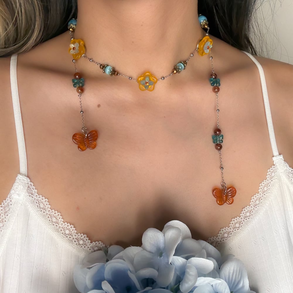 Image of Sunset Pond Necklace