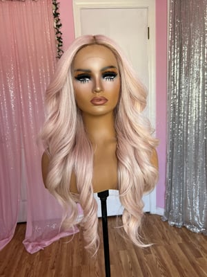 Image of Pastel pink wig (custom order)