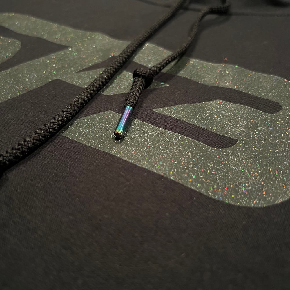 Sparkling All Black SF3 Hoodie/Crewneck