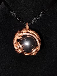 Shungite Sphere Pendant #2 Karelia, Russia