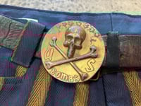 Image 1 of  US BOMBS BUCKLE & LEATHER BELT