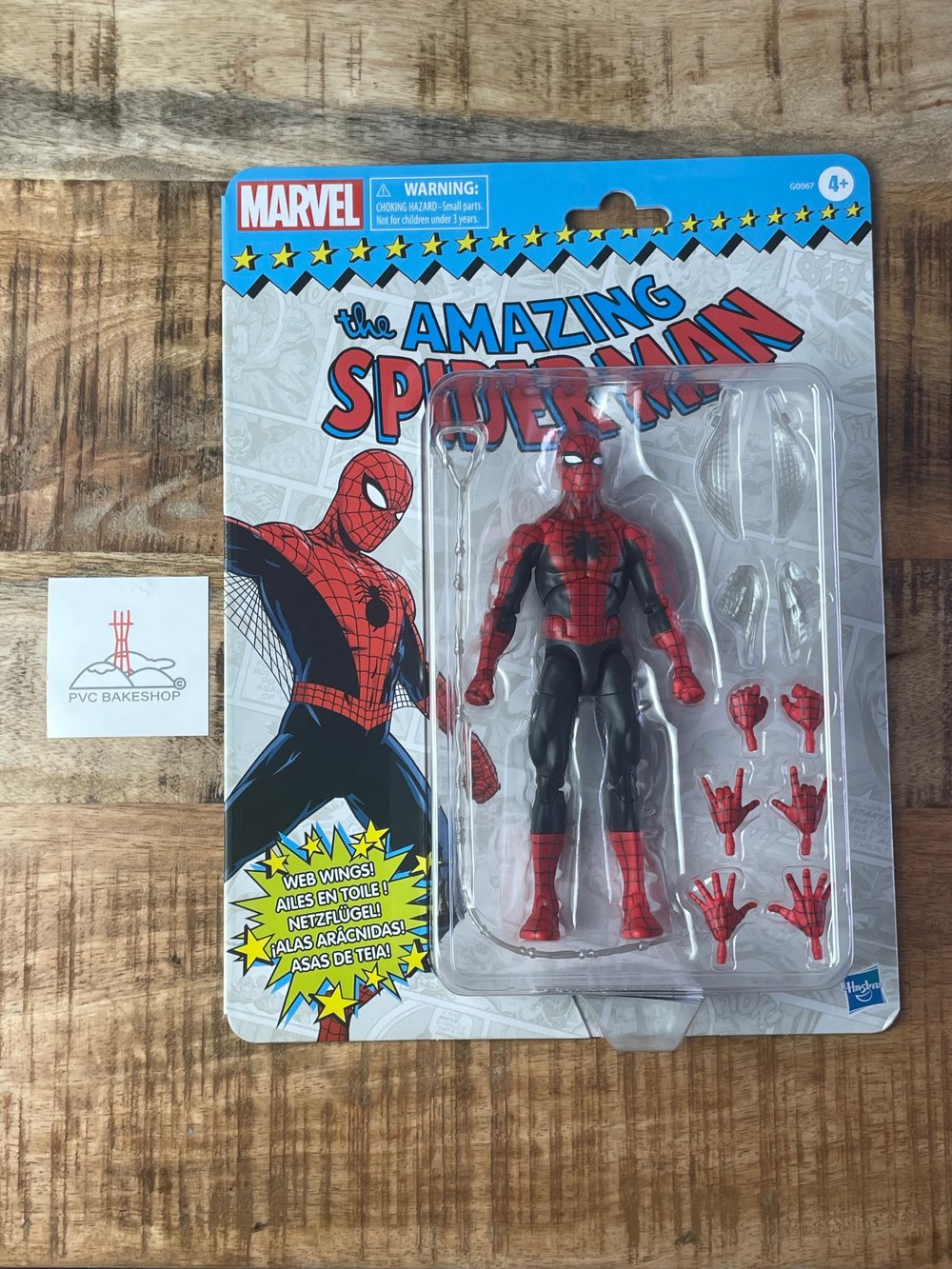 (NEW) MARVEL LEGENDS RETRO CARD AMAZING FANTASY SPIDER-MAN