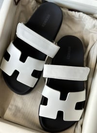 Image 3 of H strap sandals 🤎☁️