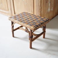 Image 1 of Mini Tabouret En Rotin