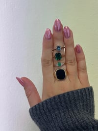 Image 4 of Emerald & 12 stone Diamond
