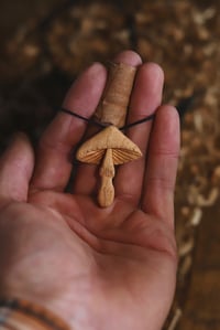 Image 3 of Parasol Mushroom Pendant 