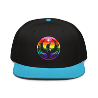 Image 6 of Pride Rebel Loon Snapback Hat