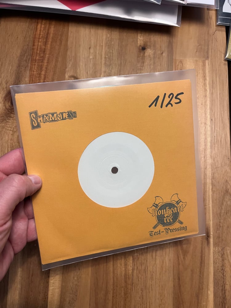SHAMELESS - We Shaq Your Moms 7“ TESTPRESSING