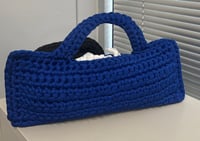 Image 1 of Royal Blue Long Clutch Purse 