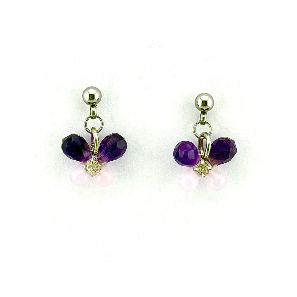Image of Purple Mari Earrings