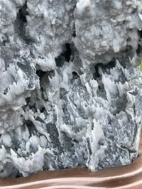 Image 7 of Green and Purple Fluorite with Calcite specimen #445