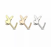 Image 1 of Playboy Bunny Nose Ring 