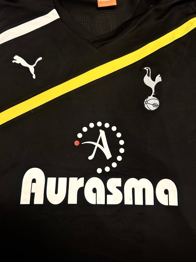 Image of Tottenham Hotspur "MODRIC 14" 2011/12 Long Sleeve Third Shirt + PL patches (XXL)