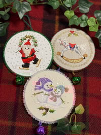 Image 2 of Santa’s Garland Christmas Ornament