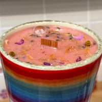 Image 4 of orange dreamsicle scented candle (hidden message inside)