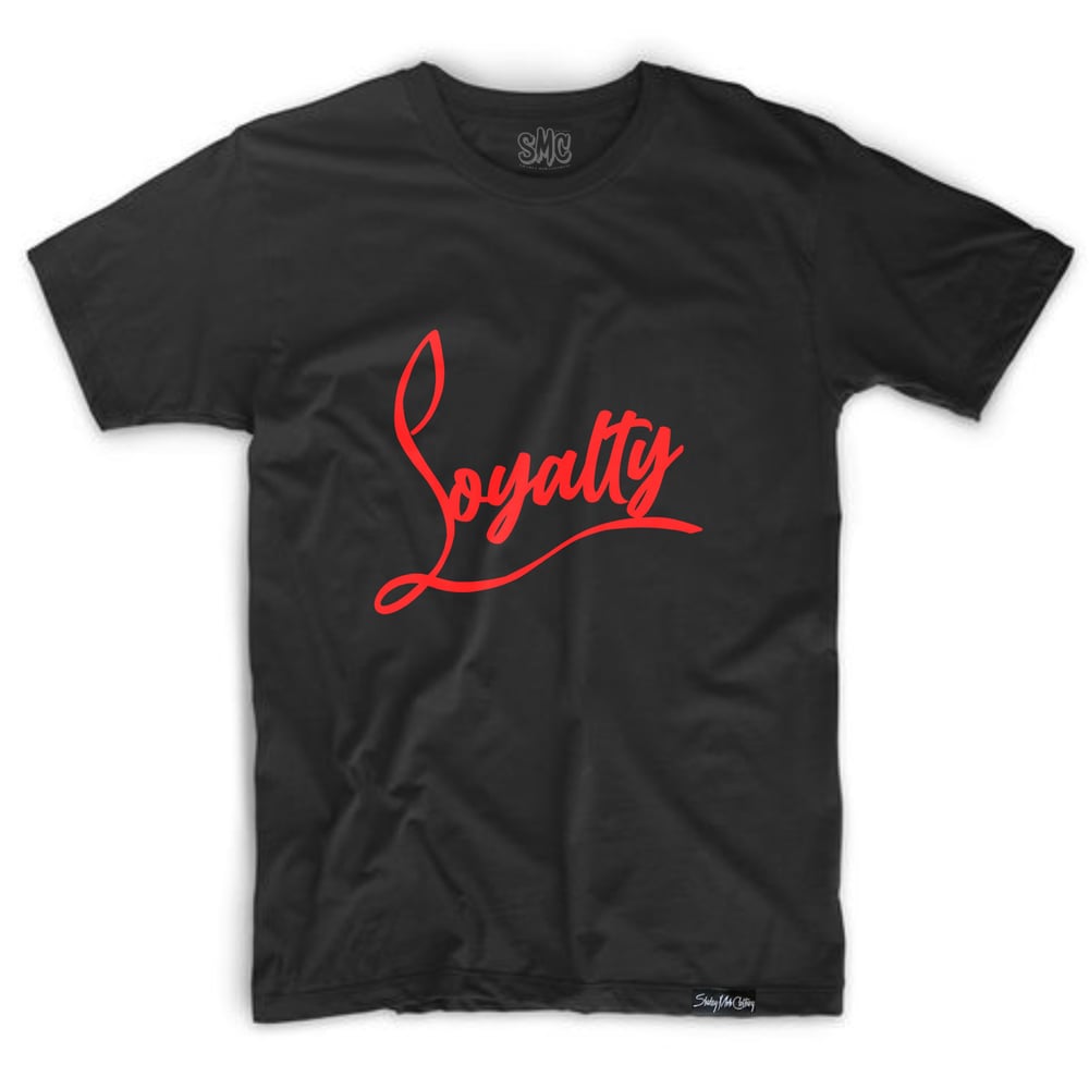 Image of Loyalty shirt (Black/Red)