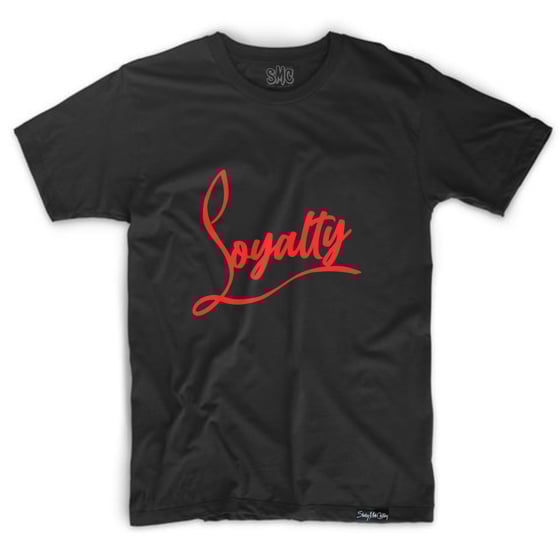 Image of Loyalty shirt (Black/Red)