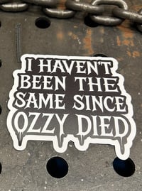 Ozzy sticker