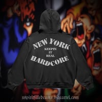Image 2 of 25 TA LIFE (BLACK OVERZIDED HOODIE)